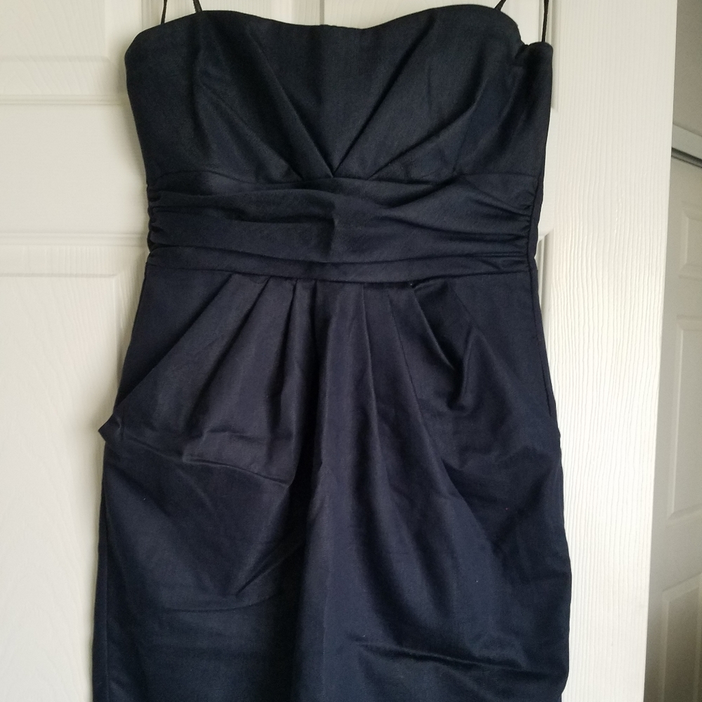 Strapless Jean Dress